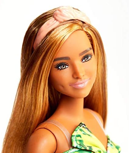 Barbie Fashionistas Doll with Long Blonde Hair - Tropical Outfit