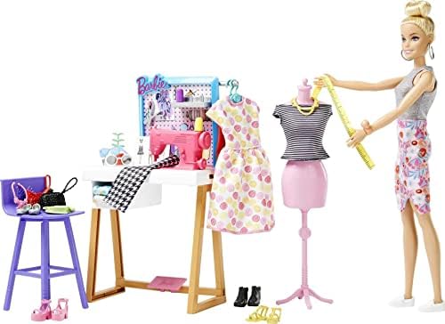 Barbie Fashion Designer Doll 25 Studio Playset