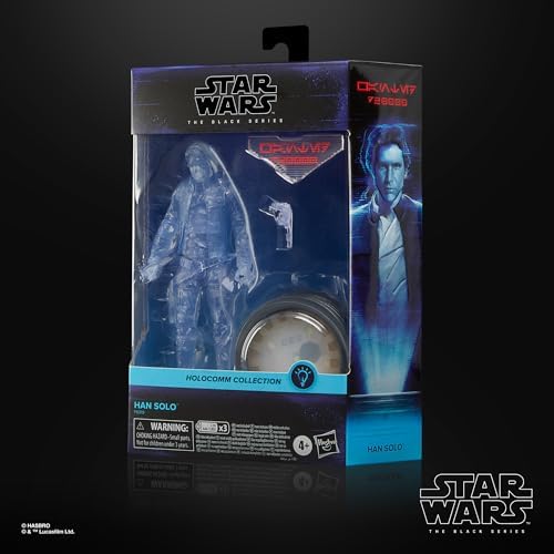 Hasbro Star Wars The Black Series Holocomm Collection 6-inch Han Solo Action Figure