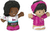 Fisher-Price Little People Toddler Barbie Sleepover Figure Set with 2 Characters for