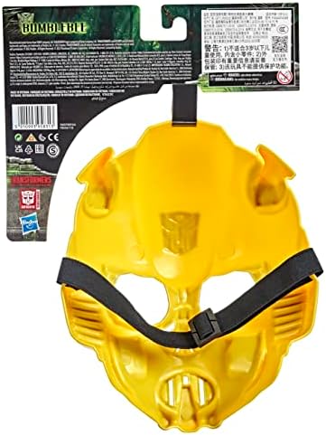 Transformers Rise of the Beasts Movie Bumblebee Roleplay Costume Mask for 10-inch