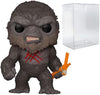 Funko POP Godzilla vs Kong - Battle Scarred King Kong Funko Pop Vinyl Figure Bundled with
