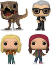 Funko Pop Movies Jurassic World 3 Dominion Collectors Set - 4 Figure Set T.Rex Dr. Ian