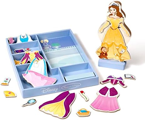 Melissa & Doug Melissa Doug Disney Cinderella Magnetic Dress-Up Wooden 30 pcs - Princess Doll