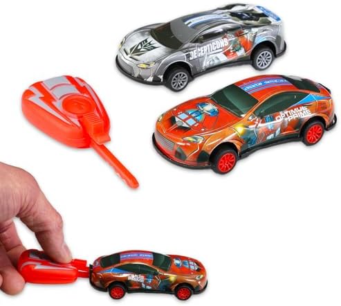 Transformers Toy Race Car Set - 2 Transformers Key Blaster Toy Racecars Plus More for