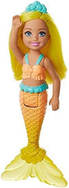 Barbie Dreamtopia Chelsea Mermaid Doll 6.5-inch with Yellow Hair and Tail