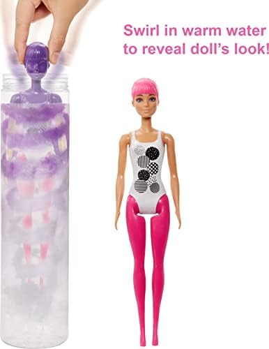 Barbie Color Reveal Doll Color-Block Series 7 Surprises 1 Barbie Doll Styles May Vary