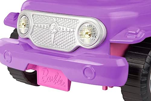 Barbie Toy Car Doll-Sized SUV Purple Off-Road Vehicle