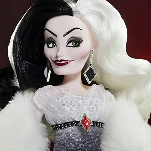Disney Princess Style Series Cruella De Vil Contemporary Style Fashion Doll