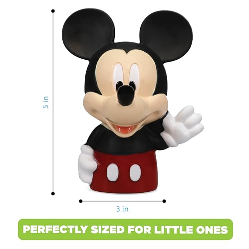 Disney Mickey Friends 6 Piece Bath Squirter Bucket Set. Bath for Baby and Toddlers