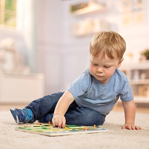 Melissa & Doug Melissa Doug Pets Wooden Peg Puzzle 8 pcs