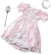 Melissa & Doug Melissa Doug Princess Role Play Costume Set 3 pcs- Pink Gown Tiara Wand