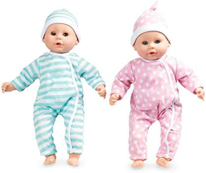 Melissa & Doug Melissa Doug Mine to Love Twins Luke Lucy 15 Light Skin-18 Months And Up