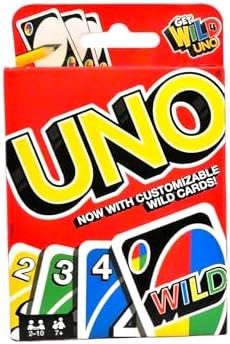Mattel Uno Card Game Bundled with Dos Card Game Multicolor