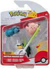 Pokemon Battle Figure 3PK Clefairy BELDUM SIRFETCH'D