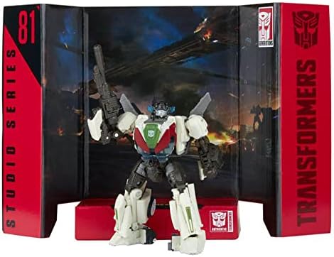 Transformers Studio Series 81 Deluxe Class Bumblebee Wheeljack Action Figure - Ages 8 and