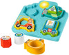 Fisher-Price Baby Sorting Toy Shapes Sounds Vehicle Puzzle