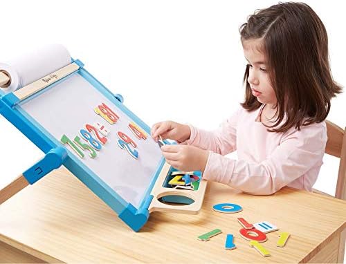 Melissa & Doug Melissa Doug 52 Wooden Alphabet Magnets in a Box - Uppercase and Lowercase