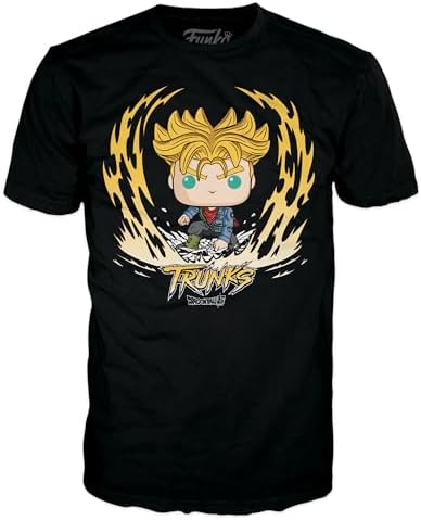 Funko Pop Boxed Tee Dragon Ball Super - Trunks - L