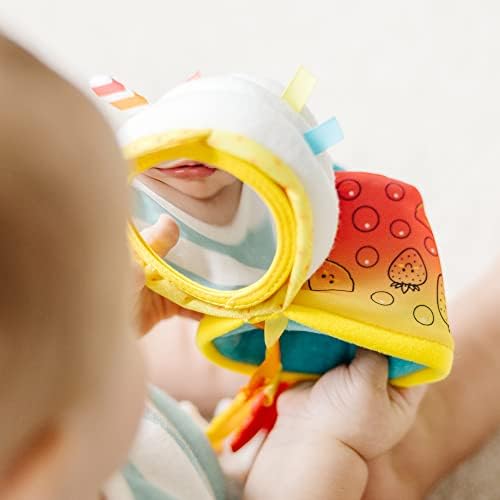 Melissa & Doug Melissa Doug Multi-Sensory PBJ Take-Along Clip-On Baby Toy Sensory Toy for