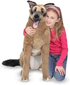 Melissa & Doug Melissa Doug Giant German Shepherd - Lifelike Stuffed Animal Dog over 2