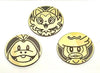 Pokemon Coin Lot - Fuecoco Quaxly Sprigatito - Gold Color - Large - 2 Inch - Scarlet