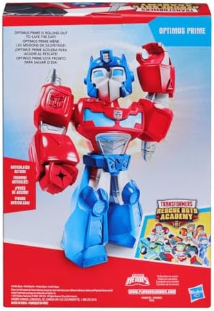 Transformers Optimus Prime Mega Mighties 10 Action Figure for Ages 3 Up Amazon