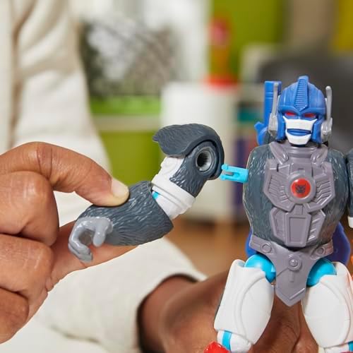Transformers MixMashers Optimus Primal Custom Mix-and-Match Action Figure 5-Inch-Scale 12