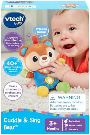 VTech Baby Cuddle and Sing Bear Stroller Crib Toy