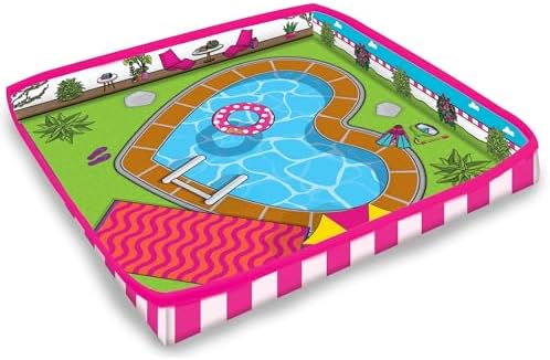 Barbie ZipBin 40 Doll Dream House Toy Box Playmat