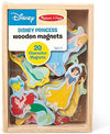 Melissa & Doug Melissa Doug Disney Princess Wooden Magnets - 20 Character Magnets