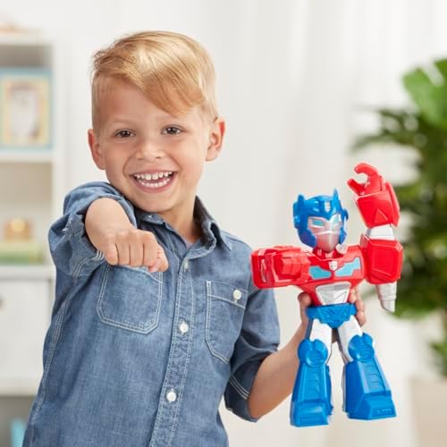 Transformers Optimus Prime Mega Mighties 10 Action Figure for Ages 3 Up Amazon