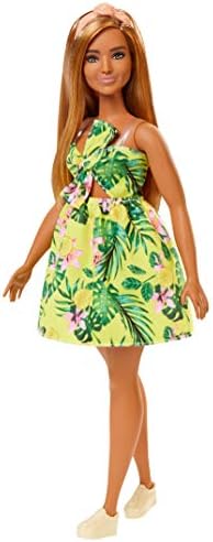 Barbie Fashionistas Doll with Long Blonde Hair - Tropical Outfit