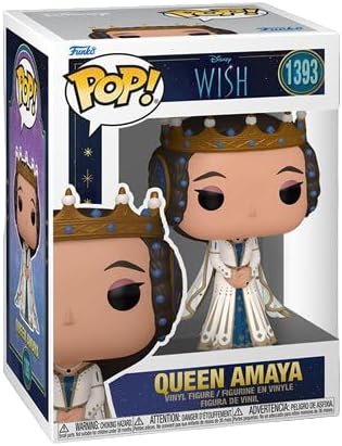 Funko Pop Disney Wish - Queen Amaya Bundled with a Byron's Attic Protector