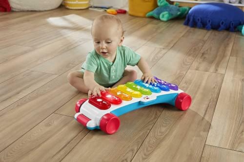 Fisher-Price Baby to Toddler Learning Toy Giant Light-Up Xylophone Pull-Along Musical
