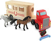 Melissa & Doug Melissa Doug Wooden Horse Carrier Toy 1 Scratch Art Mini-Pad Bundle 04097