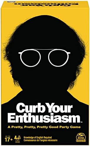 Spin Master Curb Your Enthusiasm Hilarious Role-Playing Party Card Game Ages 17 and Up