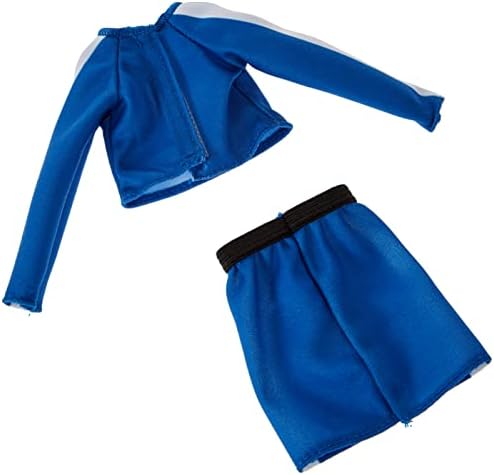 Barbie Clothes Puma Branded Outfit Doll with 2 Skirt Set