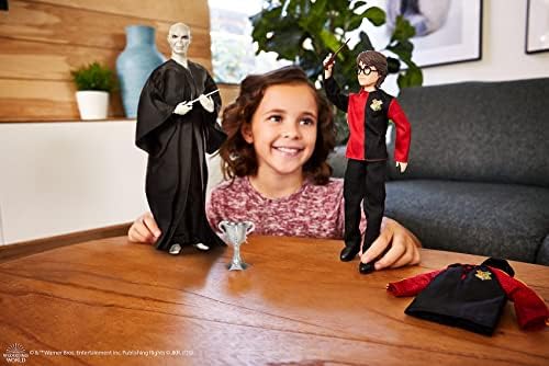 Mattel Harry Potter 2-Pack Gift Set 12-inch Voldemort 10.5-inch Harry Doll