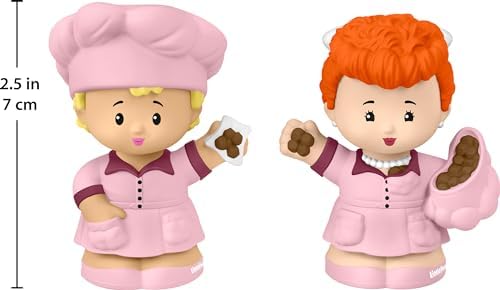 Fisher-Price Little People Collector I Love Lucy TV Show Set 2 Character Figures in a