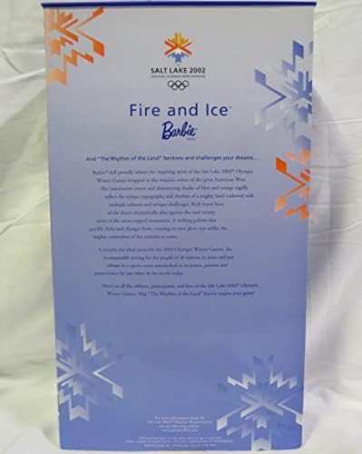 Mattel Collector Edition Barbie Salt Lake City Fire Ice Doll