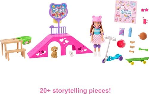 Barbie Chelsea Doll Skate Park Playset