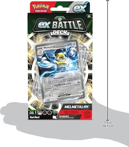 Pokemon TCG Melmetal ex Battle Deck Ready-to-Play 60-Card Deck