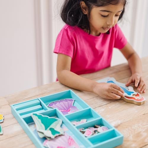 Melissa & Doug Melissa Doug Disney Cinderella Magnetic Dress-Up Wooden 30 pcs - Princess Doll