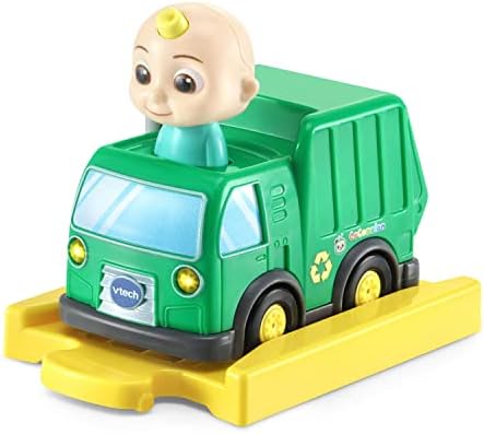 VTech CoCoMelon Go Go Smart Wheels JJ's Recycling Truck and Track