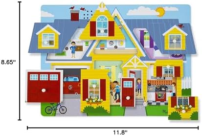 Melissa & Doug Melissa Doug Around the House Sound Puzzle