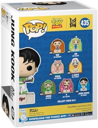 Funko Pop Rocks Toy Story x Tiny TAN - Jungkook as Buzz