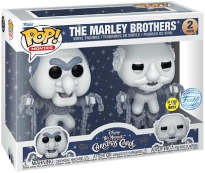 Funko Pop Movies The Muppets - Marley Brothers 2-Pack Glow Limited to 8000 Pieces Shop