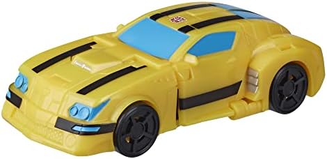 Transformers Cyberverse Deluxe Class Bumblebee Action Figure Sting Shot Attack Move and