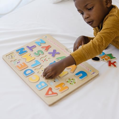 Melissa & Doug Melissa Doug Wooden Alphabet Sound Puzzle